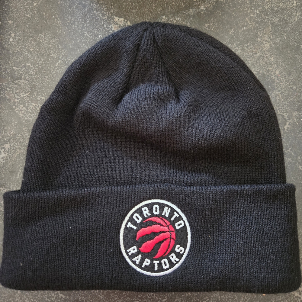 Toronto Raptors Black Beanie
